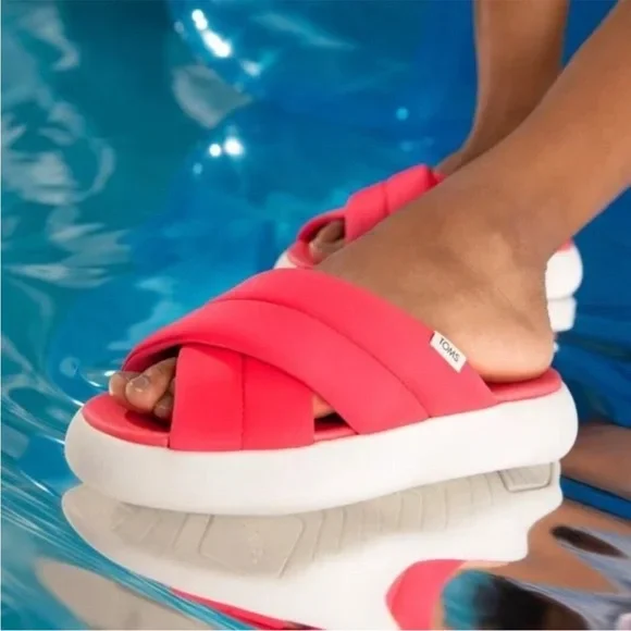 Toms rosa sandals on sale